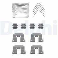 Delphi ZubehöRsatz Scheibenbremsbelag FüR Hyundai I10 Ba Ia 1.0 1.2 I10