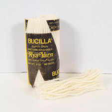 Cream 447  Bucilla Super Spun Rya Yarn 4"  Latch Hook Rug