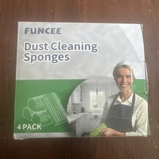 Funcee Dust Cleaning Sponge (6-pack) Damp Dusting Sponges For Multi Purpose 