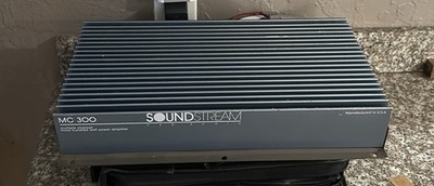 Soundstream MC300 Vintage Car Amplifier Amp - Clean Cosmetic Condition