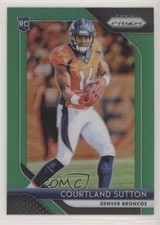 2018 Panini Prizm Rookie Green Prizm Courtland Sutton #215 7zf