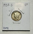 1937-S Mercury Dime 10C SILVER - Extremely Fine (EF/XF)