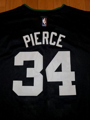 Reebok Paul Pierce Black Alternate BOSTON CELTICS Men NBA Team
