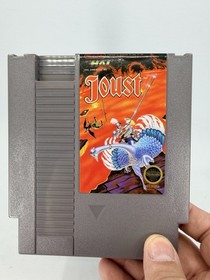 Nintendo NES JOUST Game Complete in Box Vintage CIB