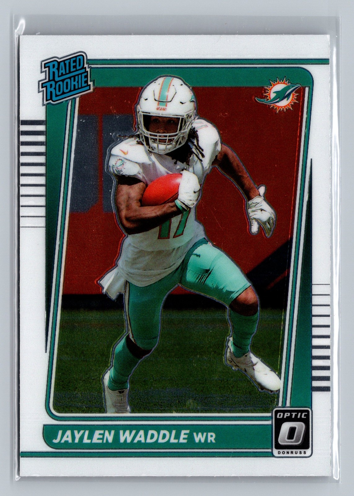 2021 Donruss Optic #208 Jaylen Waddle