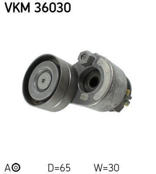Skf Riemenspanner, Keilrippenriemen Links Mitte Mitte Rechts Oben Vkm 36030-image
