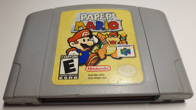 Paper Mario (Nintendo 64) Authentic, Tested, Working!