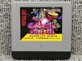 NINTENDO Galactic Pinball Virtual Boy Software