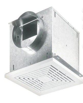 Broan L100 109 CFM Ceiling or Wall Mounted Commercial - White