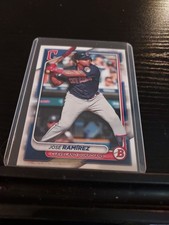 José Ramírez 2024 Bowman #65 Cleveland Guardians Jose Ramirez