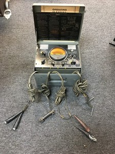 HEYER PRODUCTS C. CIRCUIT TESTER LOW VOLTAGE SYSTEM Q.M. MODEL 1-42,USA,UNTESTED