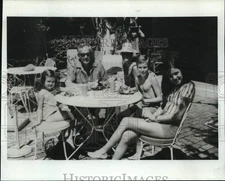 Press Photo Monaco's Prince Rainier And The Family - lrx60376