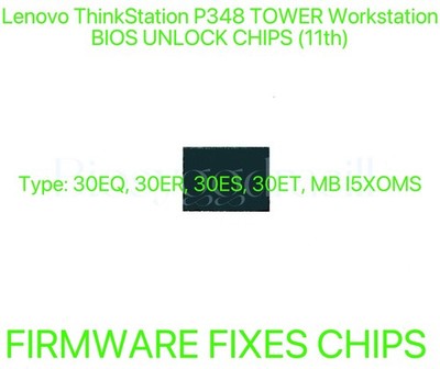 Lenovo ThinkStation P348 TOWER Workstation, NO PASSWORD BIOS CHIP MB: I5XOMS