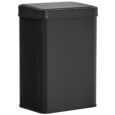 HOMCOM Kitchen Bin with Fast Motion Sensor, 40L Stainless Steel Sensor Bin