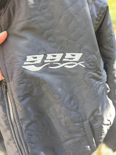 Official Juice WRLD/999 Club Custom LIMITED EDITION Black Bomber Jacket image 5
