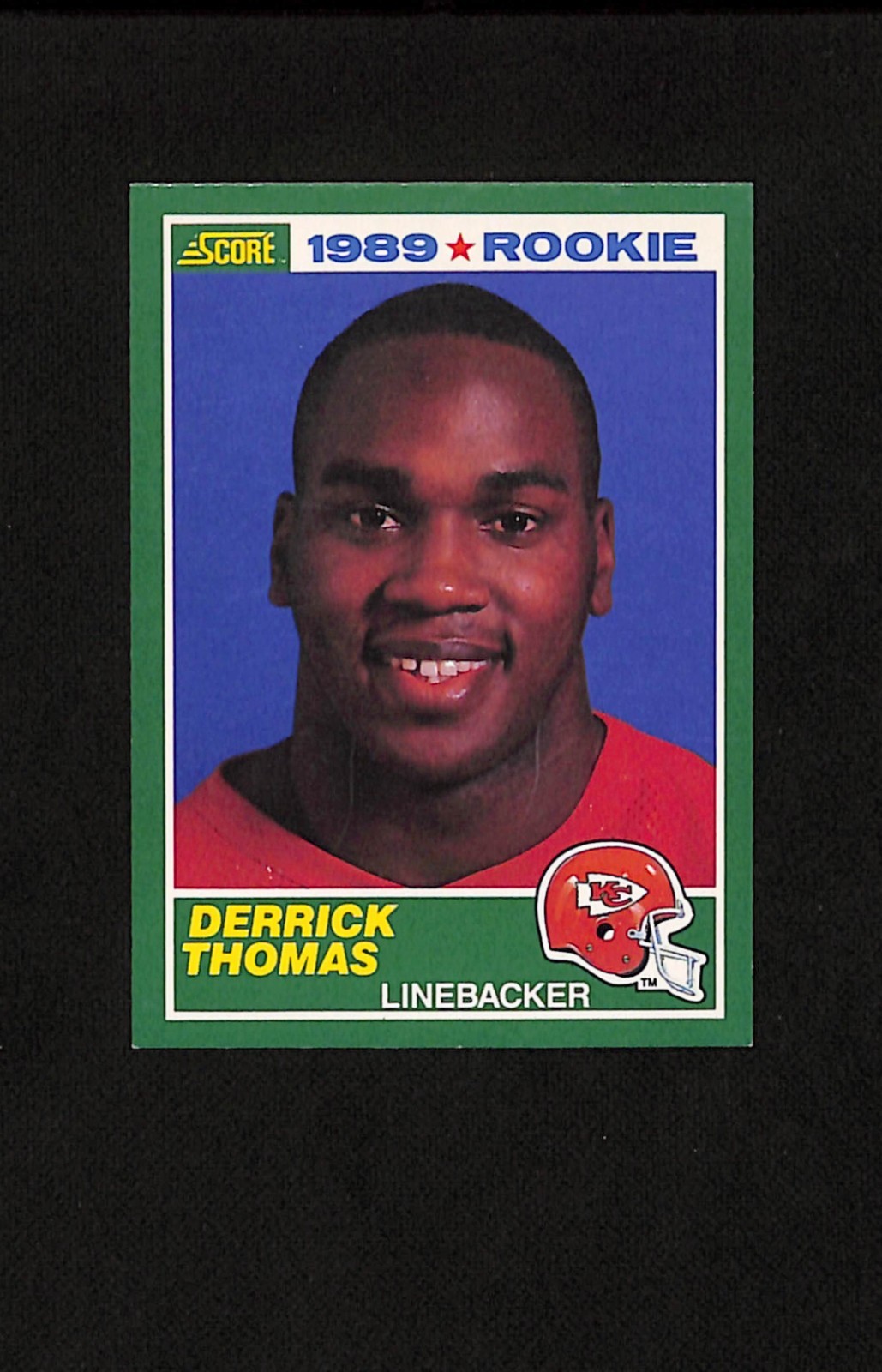 1989 Score - Derrick Thomas #258 (RC)