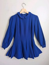 Rzadka vintage lata 50. sukienka łyżwiarska figura lodu carol gorąca wełna? + rajstopy retro skate