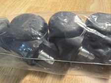 2” Office chair caster wheels set of 5