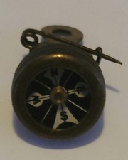 Marbles Pin-on Compass
