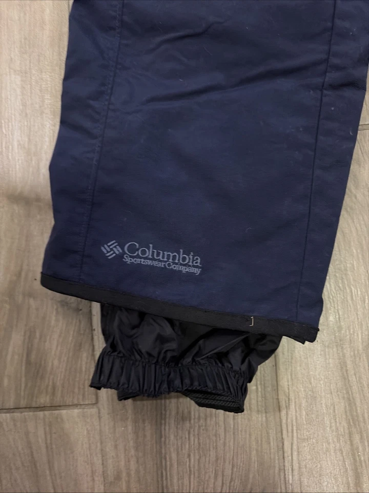Columbia Sportswear Company Pants Mens Small Navy Blue Insulated Snow Ski Winter - Image 4 of 4