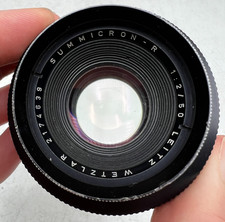 Leitz Wetzlar Summicron R 50mm F2 2CAM Leica R Mount Camera Lens
