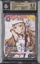 2024 UNION ARENA SWORD ART ONLINE VOL. 2,  JAPANESE ASUNA 1 STAR U BGS 9.5