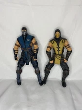 Mortal Kombat Scorpion And Subzero 12" Figures Bundle
