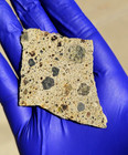 NWA 15339 Diogenite Polymict Breccia Meteorite 20.035g Part Slice COA — photo 1