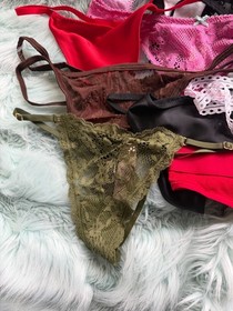 Victoria's Secret  & Pink  Set Of 6  Random Lot Sexy Thong Panty NEW with TAGS