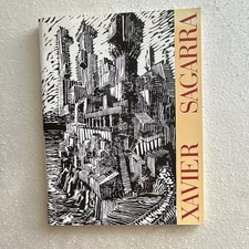 Libro de arte ilustrado de tapa blanda Xavier Sagarra arte y fotografía El Zaguan