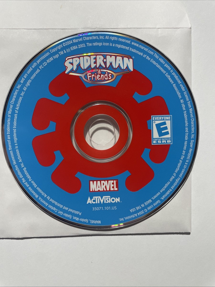 TESTED Spider-Man & Friends (PC, 2005) Windows 98/2000/NT/ME