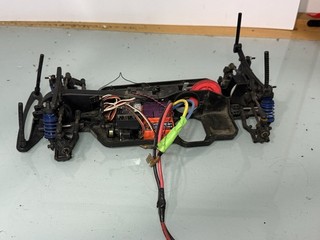 Squadra Losi XXXS ? RC Auto 1/10 Ricambi Vintage Progetto Novak Super Gallo Non Testato