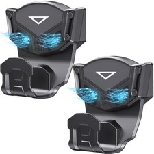 2-Pack Gun Magnet Mount | Magnetic Rack Car Holster 2PACK, Black