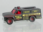 Vintage Hot Wheels HW Rapid Responder Search & Rescue Black 1974 Emergency Truck