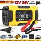 12V/24V 10A Intellige Auto Batterieladegerät LiFePO4 Vollautomatisches Reparatur