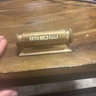 Vintage Nichols Products CO USA pat.1946 Brass Drum Perpetual Calendar Desk Date — photo 8
