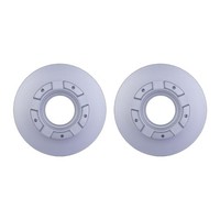 2 Bremsscheiben Voll Ø 96 Mm 16 Mm Hella Passend FüR U.A. Ford Transit