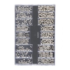 For DIY Laptop Repair Kit 500PCS Screw Nuts 18 Sizes for Small Electronics