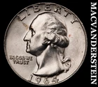 1964-D Silver Washington Quarter - Choice Gem Brilliant Unc  Lustrous  #i6475