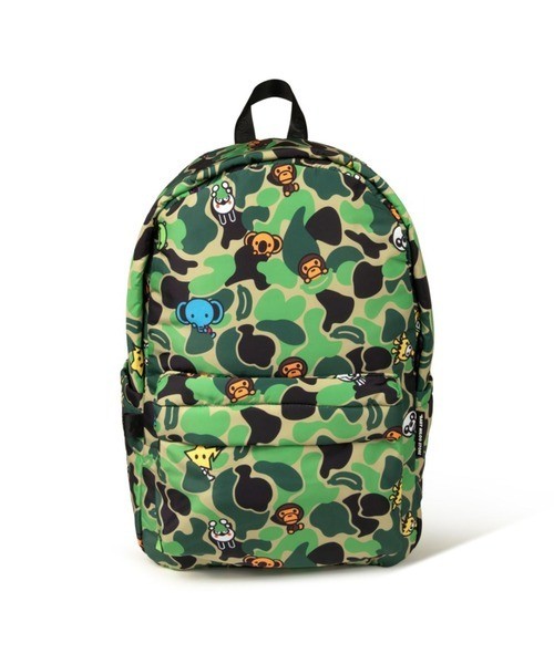 A BATHING APE BABY MILO LARGE BACKPACK #5 GREEN AM20189301 Japan
