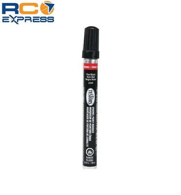 Testors Enamel Paint Marker Flat Black TES2549c