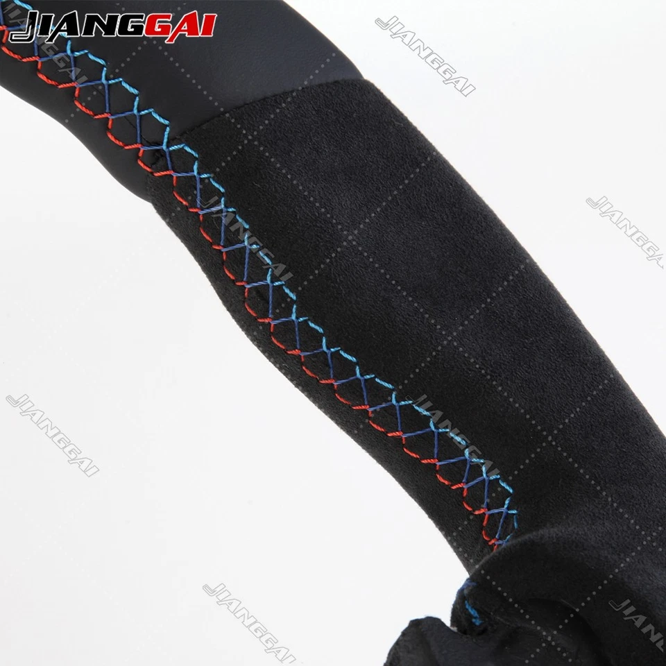 Full Leather Steering Leather W/Paddle For BMW F10 F12 F13 F90 F91 F93 M5 M6 F01 - Image 3 of 4