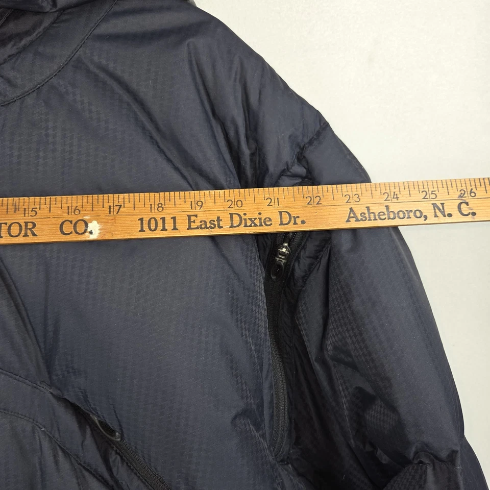 Vtg Oakley Hydro Fuel 4 Goose Down Puffer Jacket Mens XXL Black Y2k Hooded Snow - Image 4 of 4