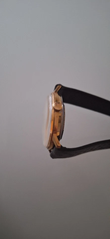 Zeno Automatico Vintage 25 Rubini Swiss Made Uomo Cassa placcata Oro Anni 60/70 - Immagine 3 di 4