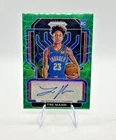 Tre Mann RC /8 - 2021-22 Panini Prizm Rookie Signatures Choice Green #18 - SSP