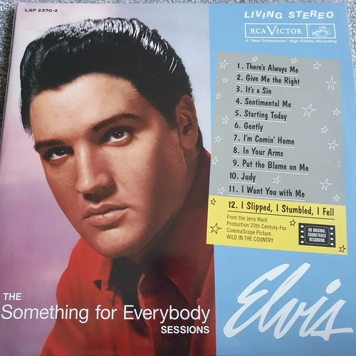 ELVIS PRESLEY "THE SOMETHING FOR EVERYBODY SESSIONS" 2014 RARE FTD VINYL 2LP