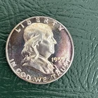 1955 Franklin Half Dollar Gem Proof Uncirculated 90% Silver Coin
