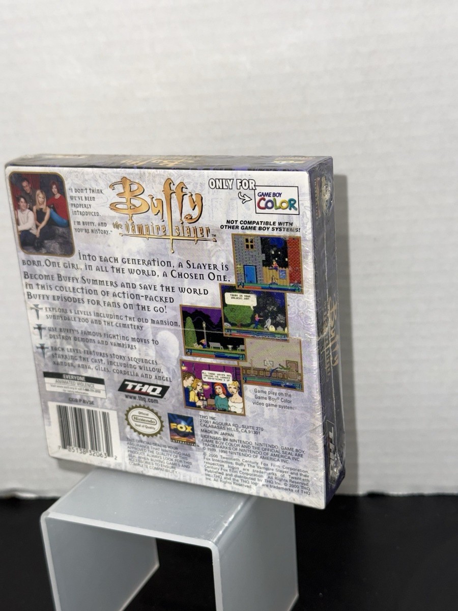 Buffy the Vampire Slayer (Nintendo Game Boy Color, 2000) for sale