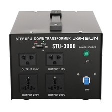 DT-3000W 110V To 220V 3kw Converter Transformer 110V To 220V U.S.A. Plugs
