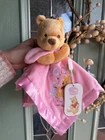 Winnie the Pooh Pink Security Blanket My Little Cupcake Lovey Plush comforter